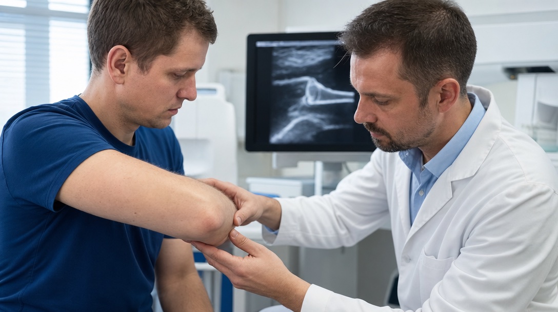 Diagnostyka łokcia z obrazowaniem - wykluczenie innych przyczyn bólu